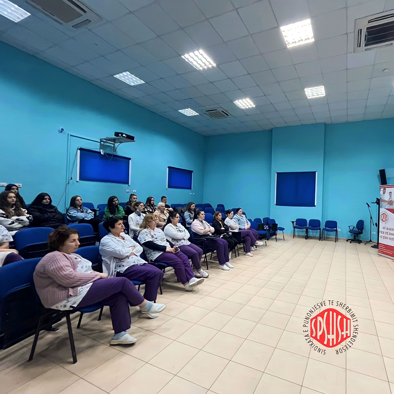 Read more about the article Trajnim informues lidhur me rolin e sindikatës dhe problematikat që sektori i shëndetësisë has