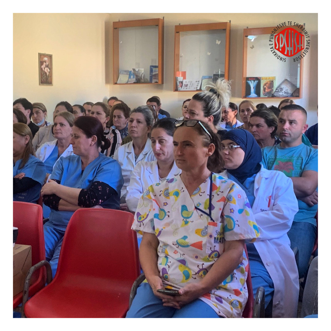 Read more about the article Takim në spitalin e qyteti të Burrelit