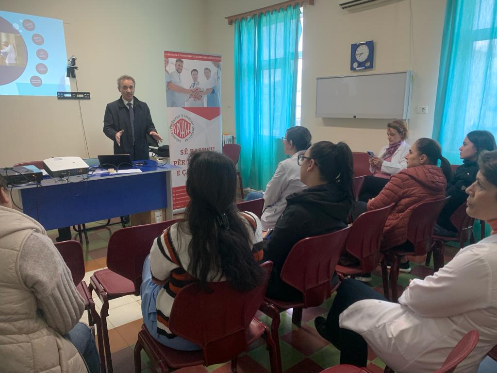 Read more about the article Sesion i akredituar informues në Spitalin e Sarandës