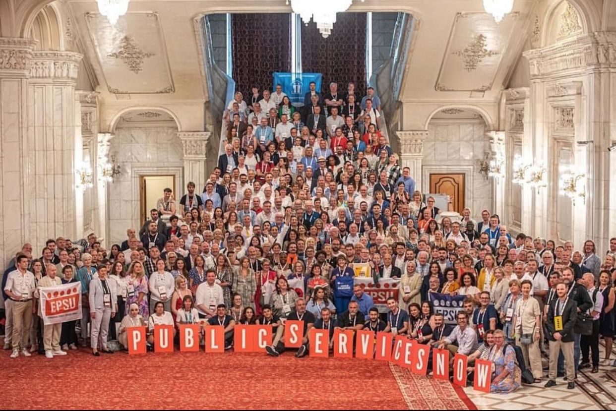 Read more about the article Pjesëmarrja në Kongresin e 11-të të EPSU